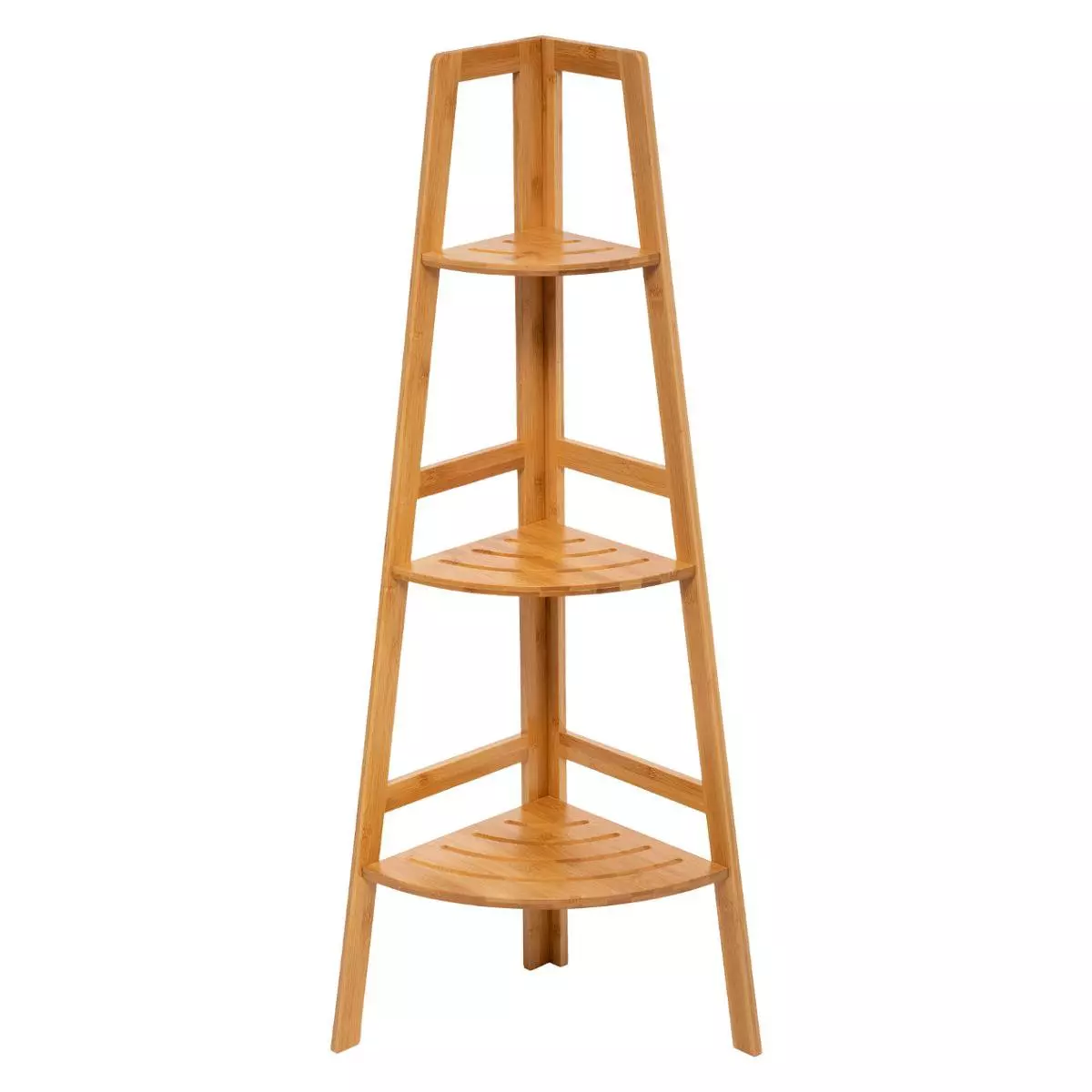 eminza Etagère d'angle bambou (H103 cm) Siao Naturel