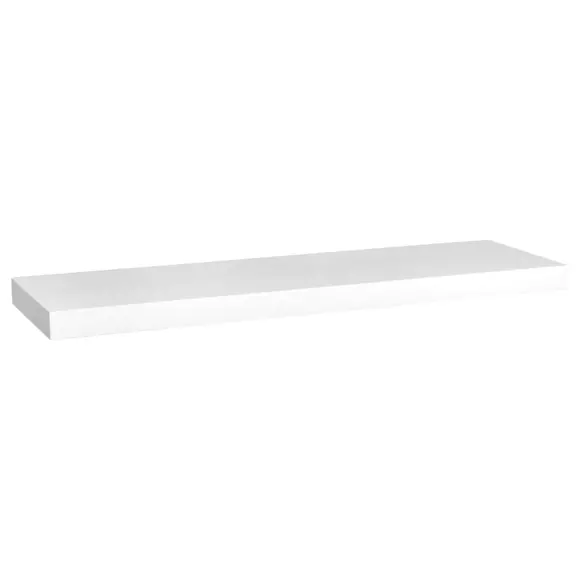 Eminza Etagère Murale En Bois (80 Cm) Fixy Blanche