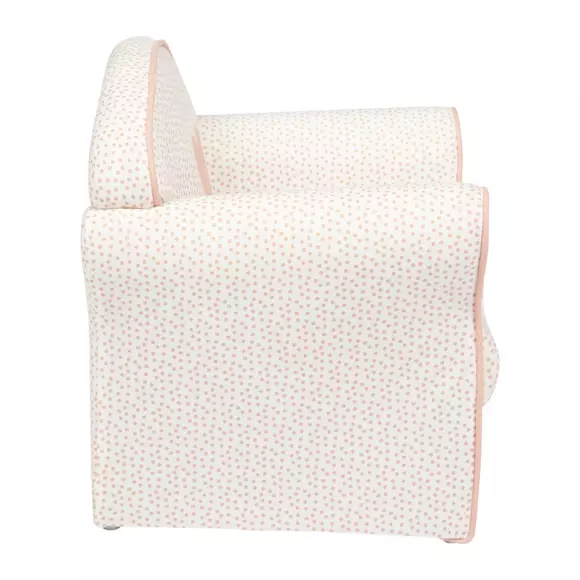 Eminza Fauteuil Enfant (H43 Cm) Coeur Rose