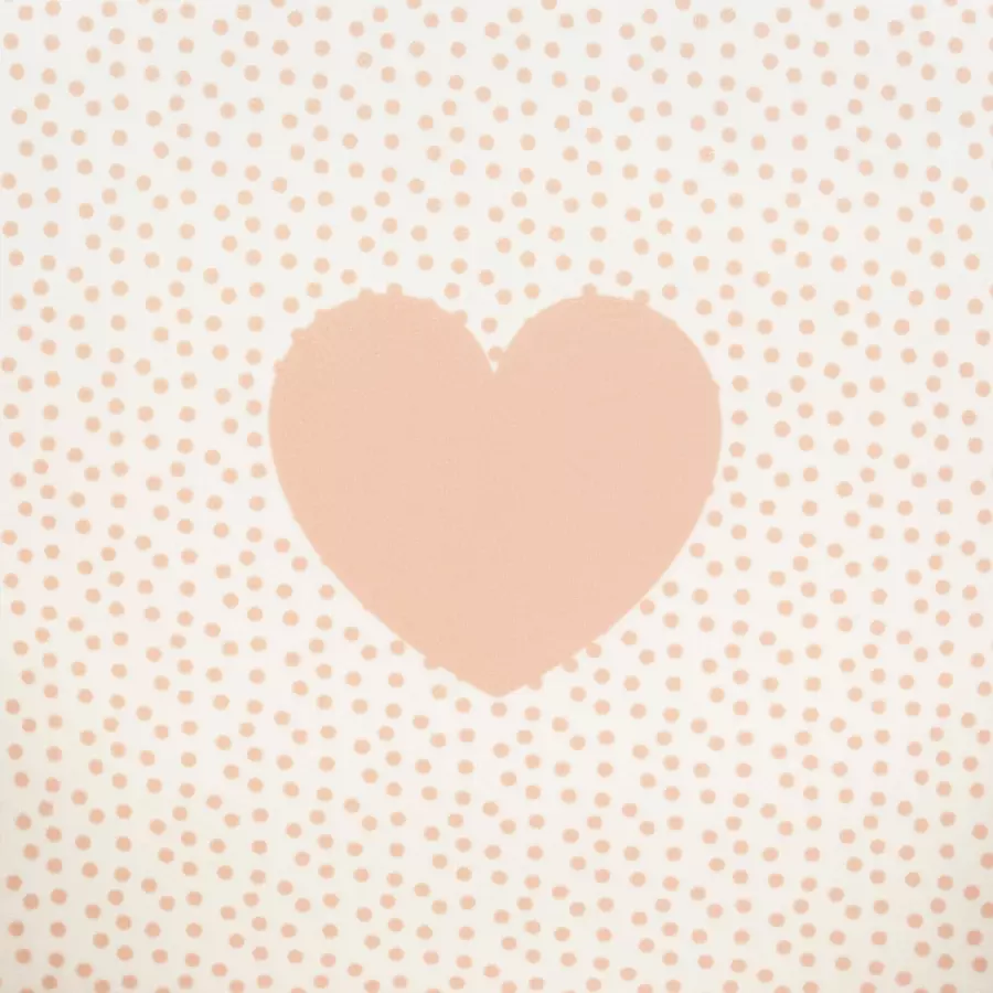 Eminza Fauteuil Enfant (H43 Cm) Coeur Rose