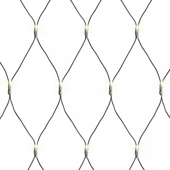 Eminza Filet Lumineux 4 80 M 360 LED Blanc Chaud