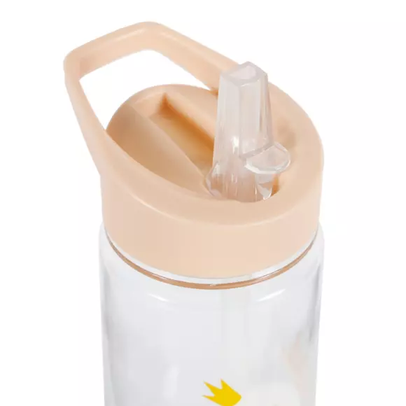 Eminza Gourde Enfant Plastique (17 5 Cm) Cygne Rose