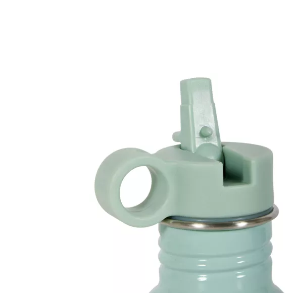 Eminza Gourde Métal Enfant (16 Cm) Singe Verte