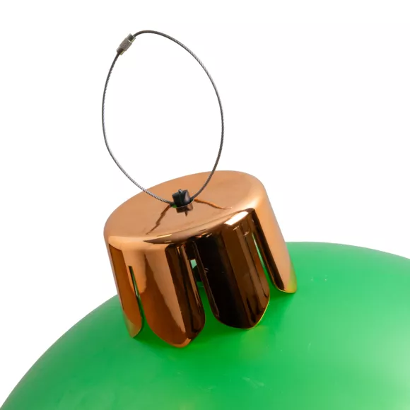 Eminza Grande Boule De Noël Gonflable (D45 Cm) Vert