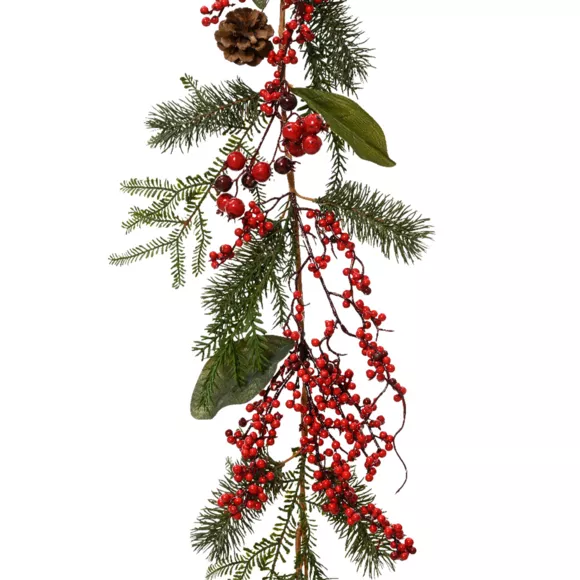 Eminza Guirlande De Baie (176 Cm) Hectoria Rouge