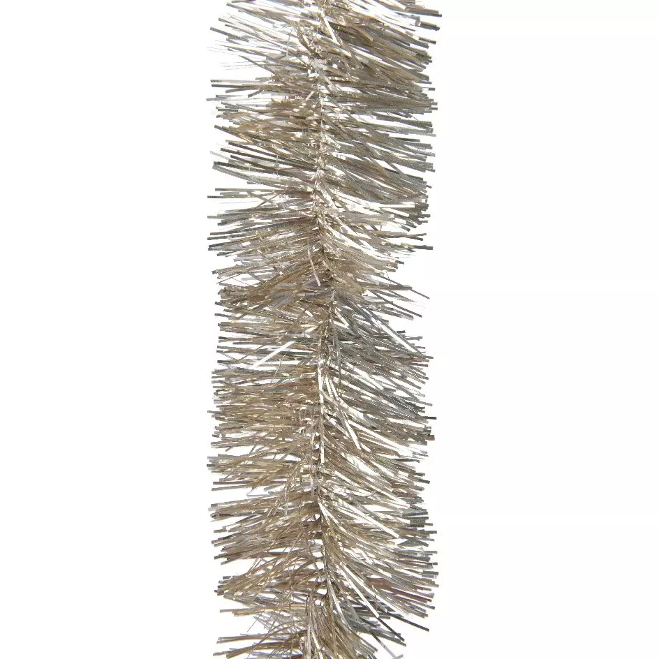 eminza Guirlande de Noël (D7 50 cm) Alpine XL Perle