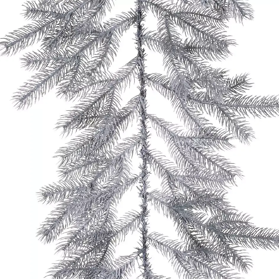 eminza Guirlande de sapin (270 cm) Glorious givré