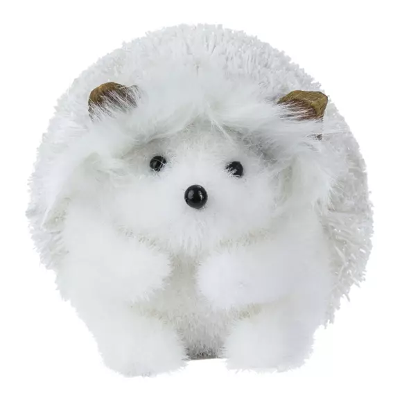 Eminza Hérisson De Noël (H13 Cm) Floofy Blanc