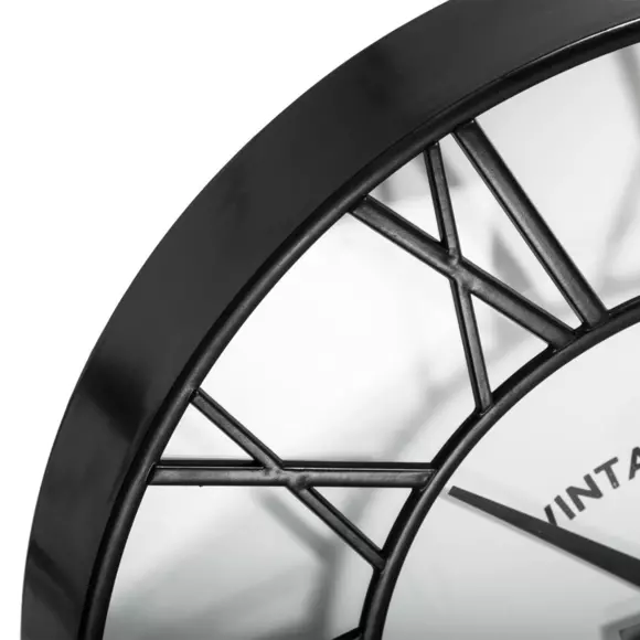 Eminza Horloge Silence (D35 Cm) Clock Noir