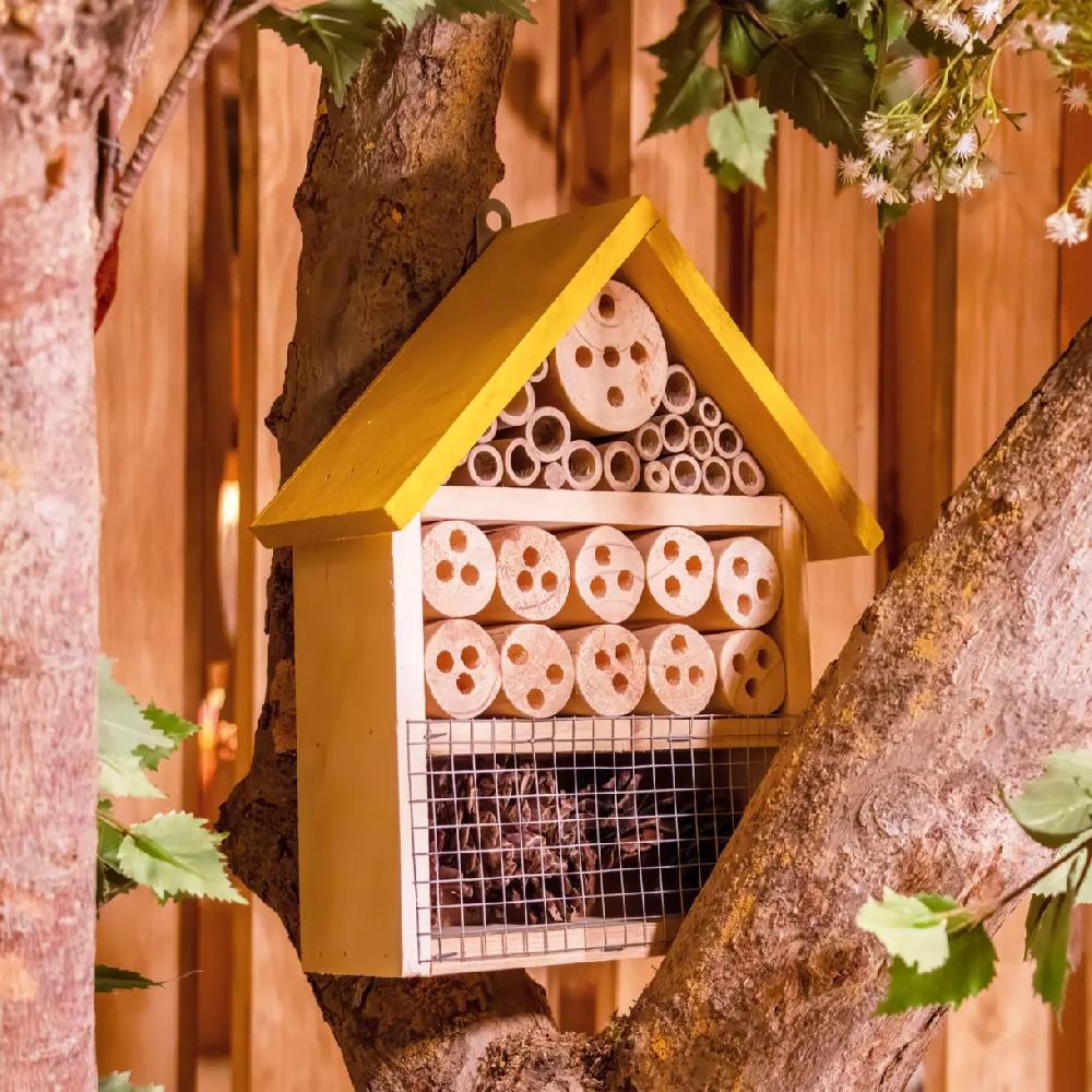 eminza Hôtel à insectes Maya Jaune