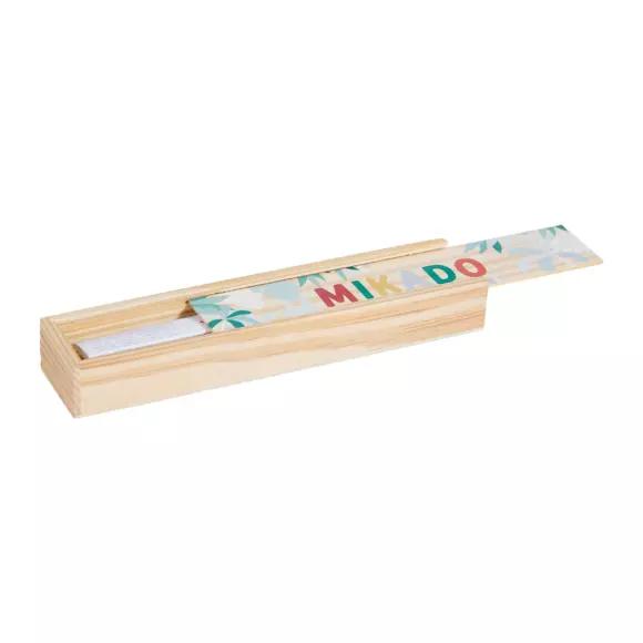 Eminza Jeu Mikado Bois Multicolore