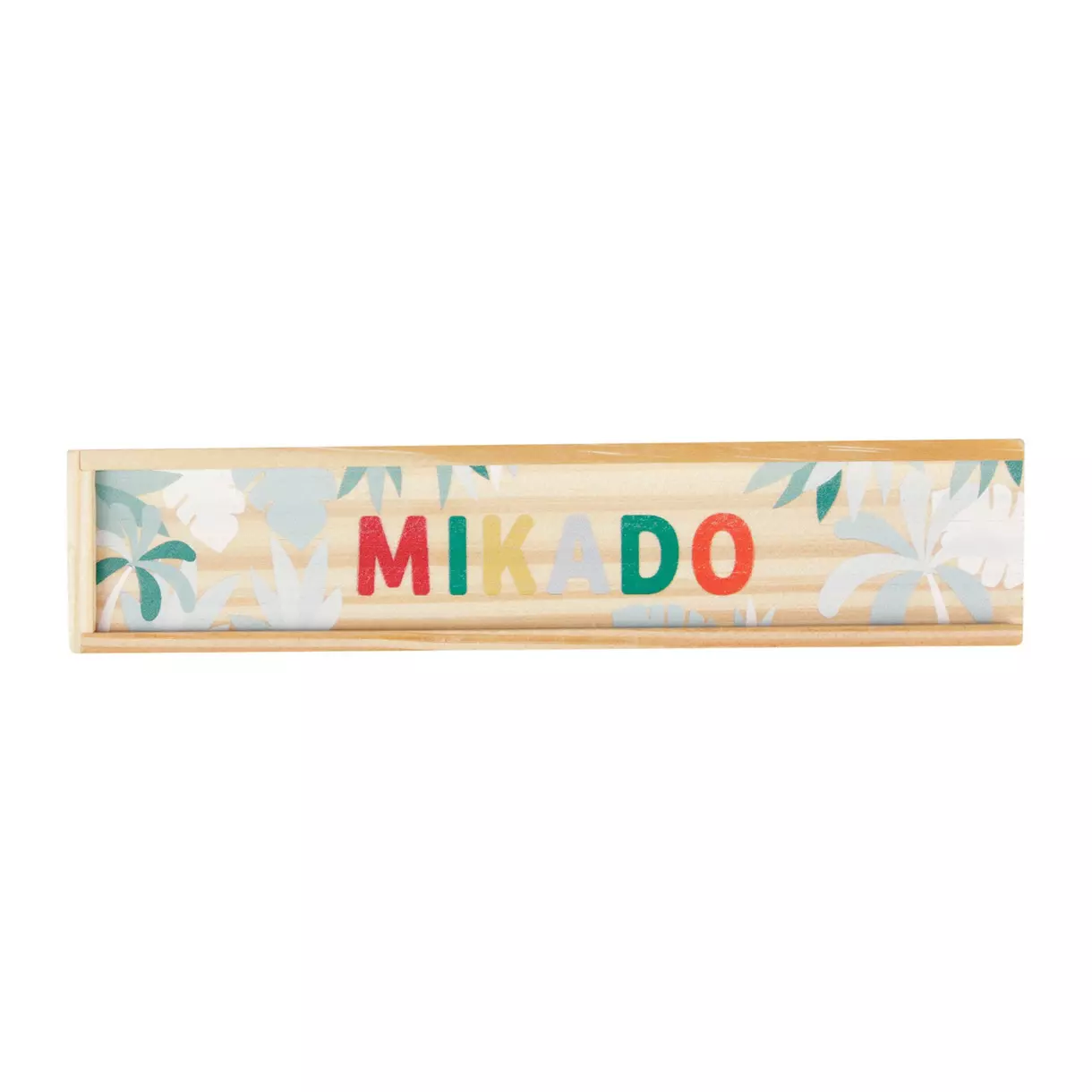 eminza Jeu mikado bois Multicolore
