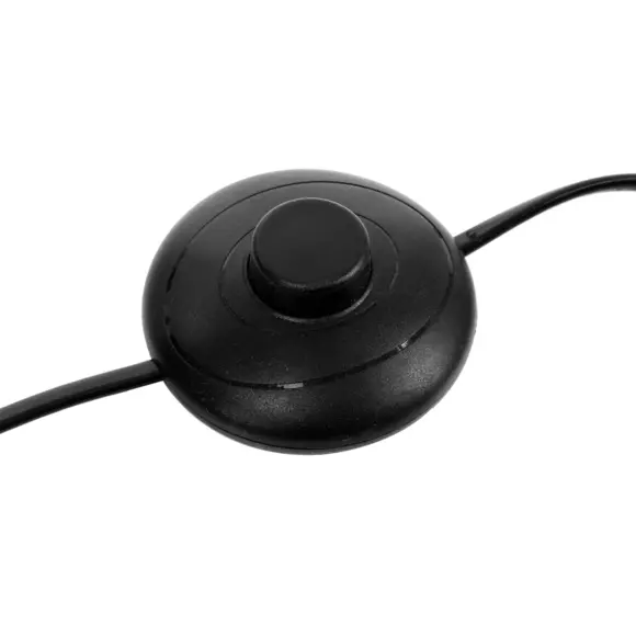 Eminza Lampadaire à Trépied (H136 Cm) Bil Noir