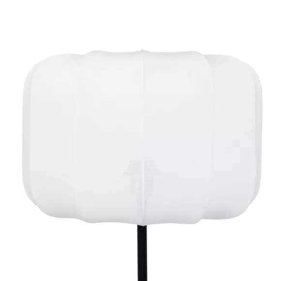 Eminza Lampadaire En Coton (150 Cm) Tobie Noir