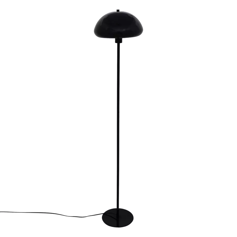 Eminza Lampadaire En Métal (140 Cm) Savio Noir