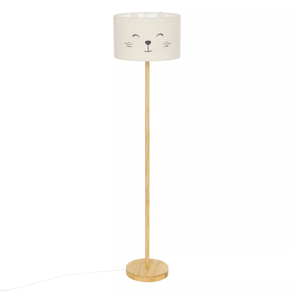 eminza Lampadaire enfant (H152 cm) Felix Blanc