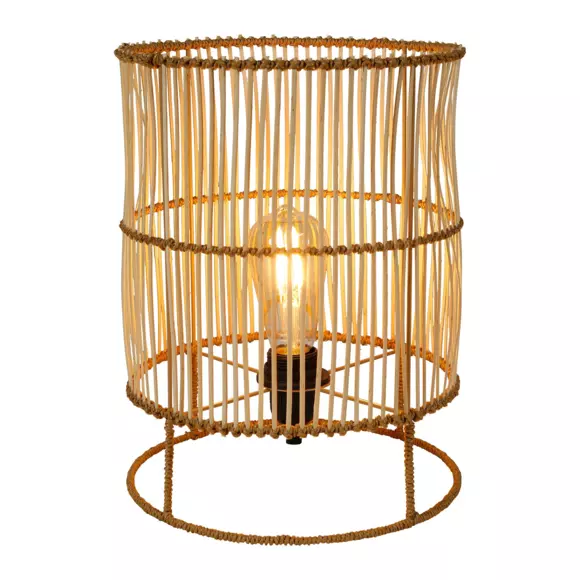 Eminza Lampe à Poser Bambou (H34 Cm) Mia Naturel
