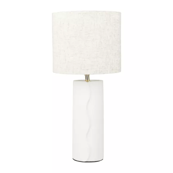 Eminza Lampe à Poser Céramique (H44 Cm) Isaure Beige
