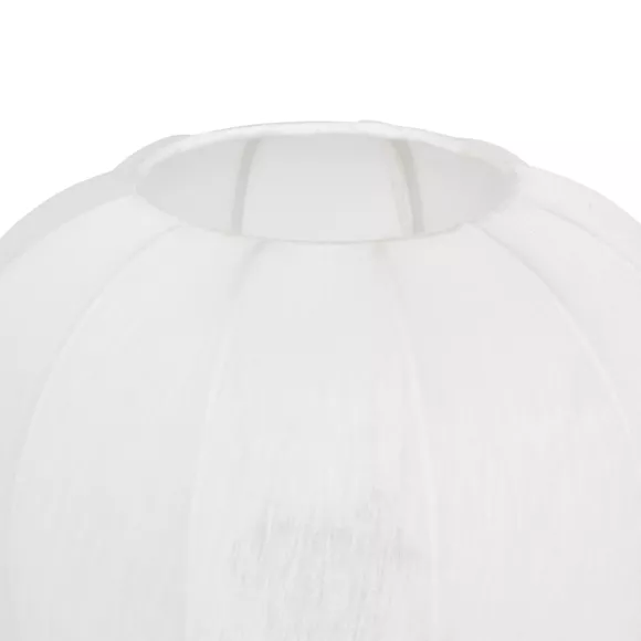 Eminza Lampe à Poser Coton (25 Cm) Tobie Noir