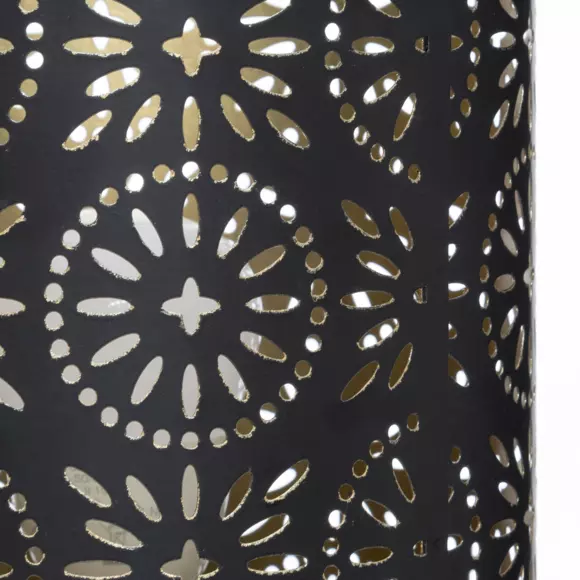 Eminza Lampe à Poser Métal (H21 5 Cm) Gipsy Noir