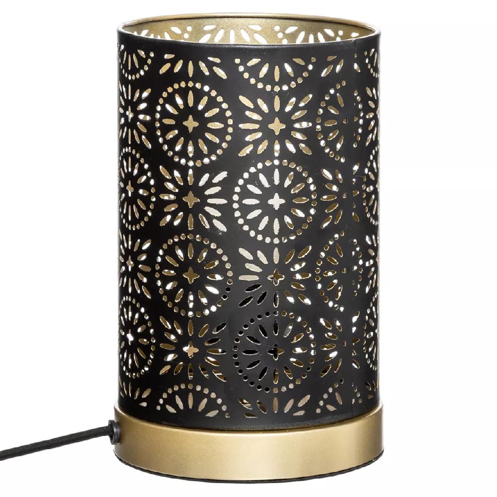 eminza Lampe à poser métal (H21 5 cm) Gipsy Noir