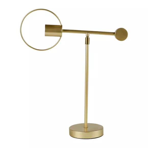Eminza Lampe à Poser Métal (H47 Cm) Météores Or