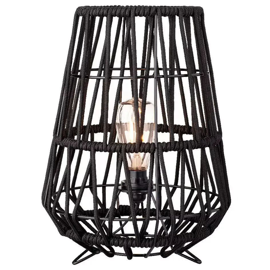 eminza Lampe de table extérieur (H36 cm) Celi Noir