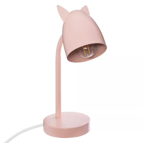 Eminza Lampe Enfant à Poser (H31 Cm) Oreilles Rose