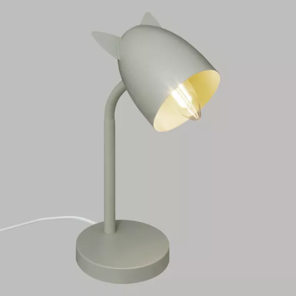 Eminza Lampe Enfant à Poser (H31 Cm) Oreilles Verte