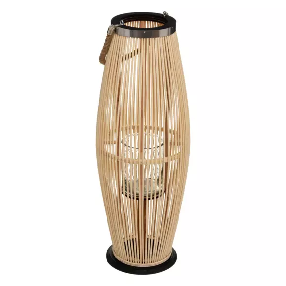 Eminza Lanterne En Bambou (H72 Cm) Fit Naturel