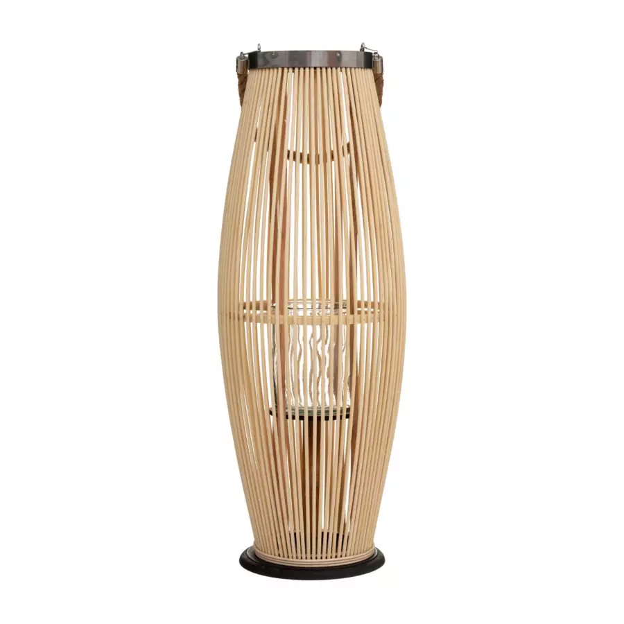 Eminza Lanterne En Bambou (H72 Cm) Fit Naturel