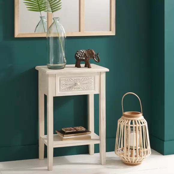 Eminza Lanterne En Rotin (H35 Cm) Naturalys Beige