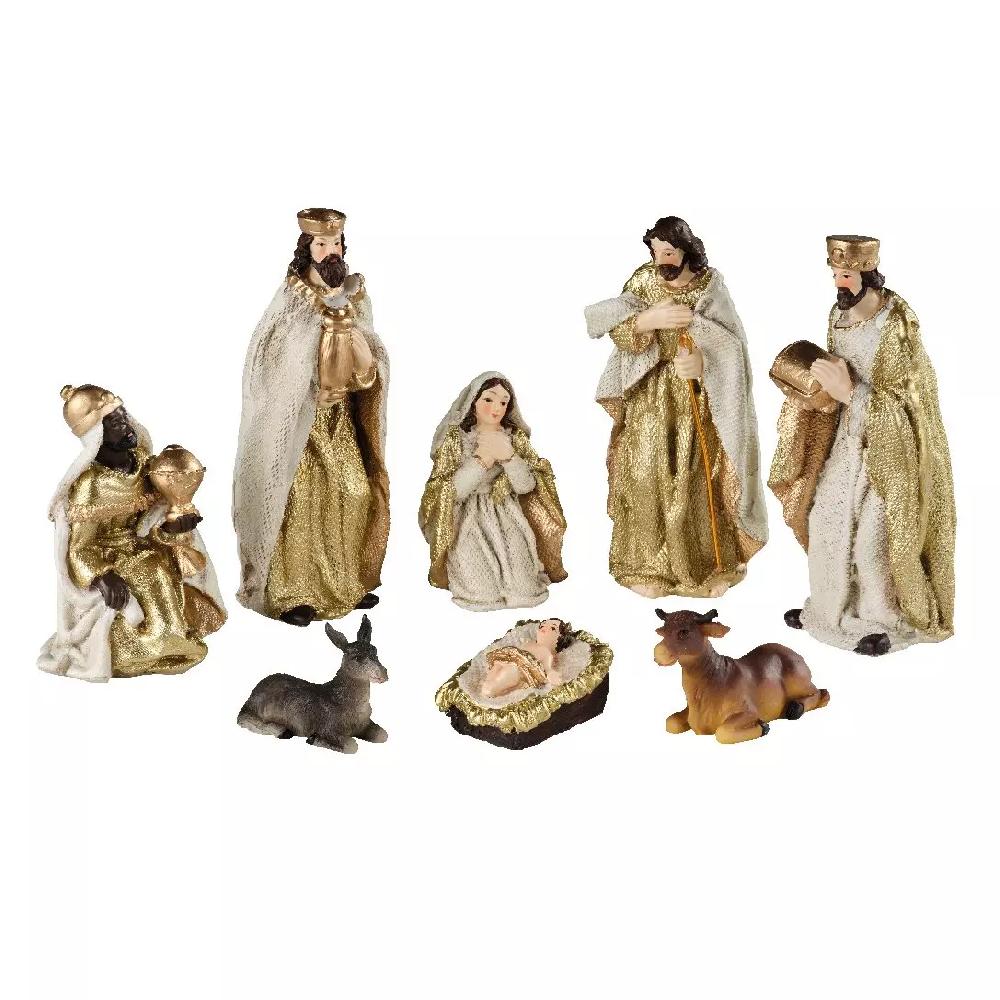 eminza Les 8 santons (H12 cm) de Olga