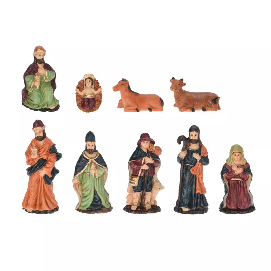 eminza Les 9 santons (Hauteur 10 cm) d'Antoine