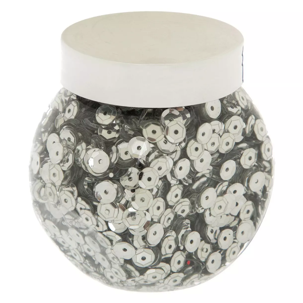 eminza Lot de 100 gr de sequins Argent