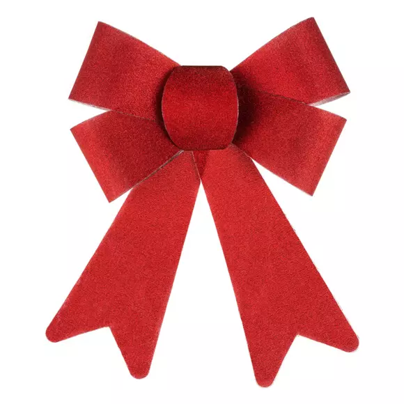 Eminza Lot De 2 Nœuds (H18 Cm) Carla Rouge