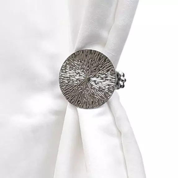 eminza Lot de 2 pinces rideau Archi Chrome