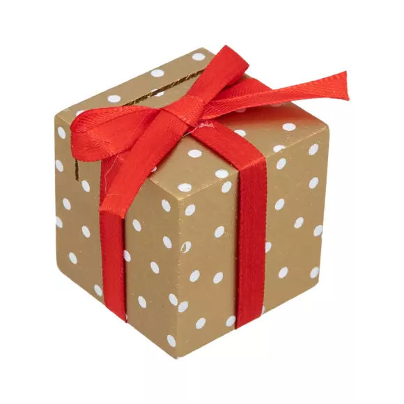 Eminza Lot De 2 Porte-nom Ou Menu Cadeaux Rouge