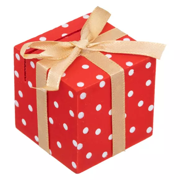 Eminza Lot De 2 Porte-nom Ou Menu Cadeaux Rouge