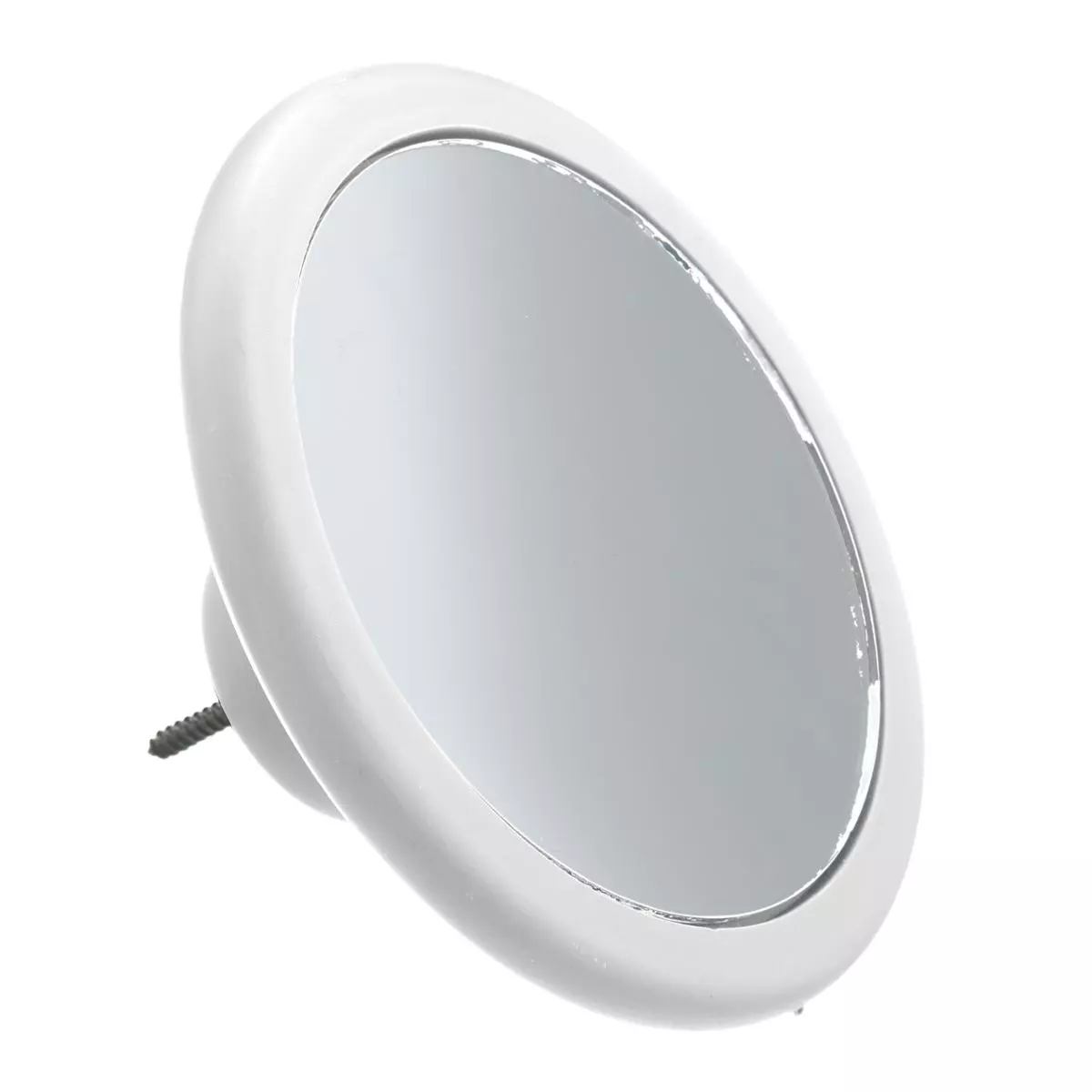 eminza Lot de 3 patères Miror Blanc