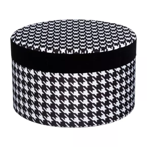 Eminza Lot De 4 Boites Subli Noir Et Blanc