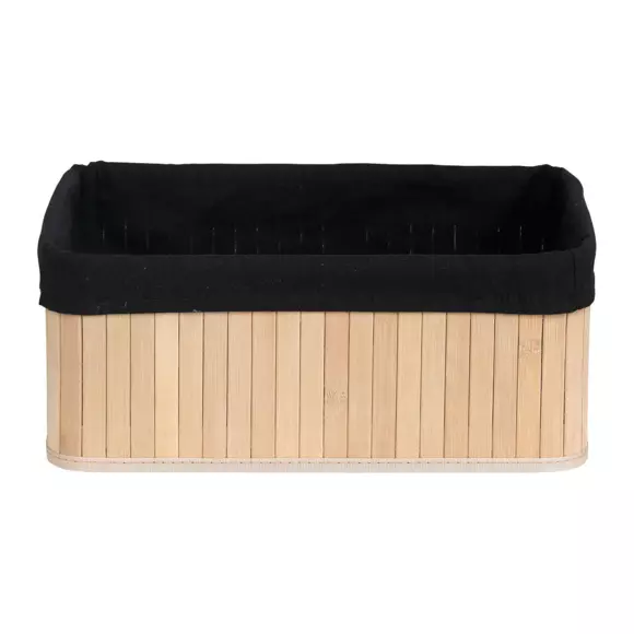 Eminza Lot De 4 Paniers Anako Noir