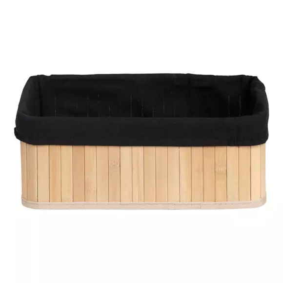 Eminza Lot De 4 Paniers Anako Noir