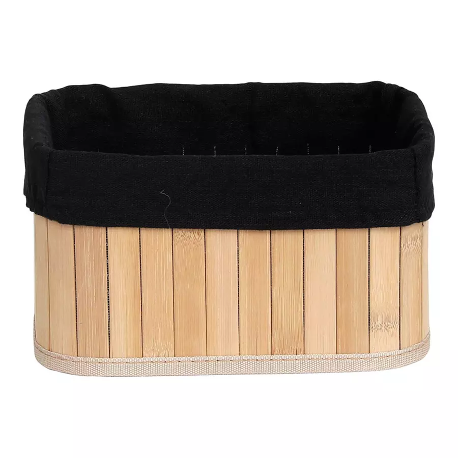 Eminza Lot De 4 Paniers Anako Noir