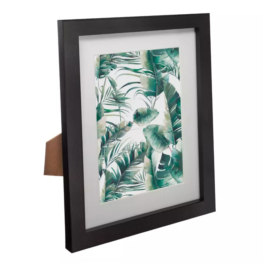 Eminza Lot De 5 Cadres Tropical Noir