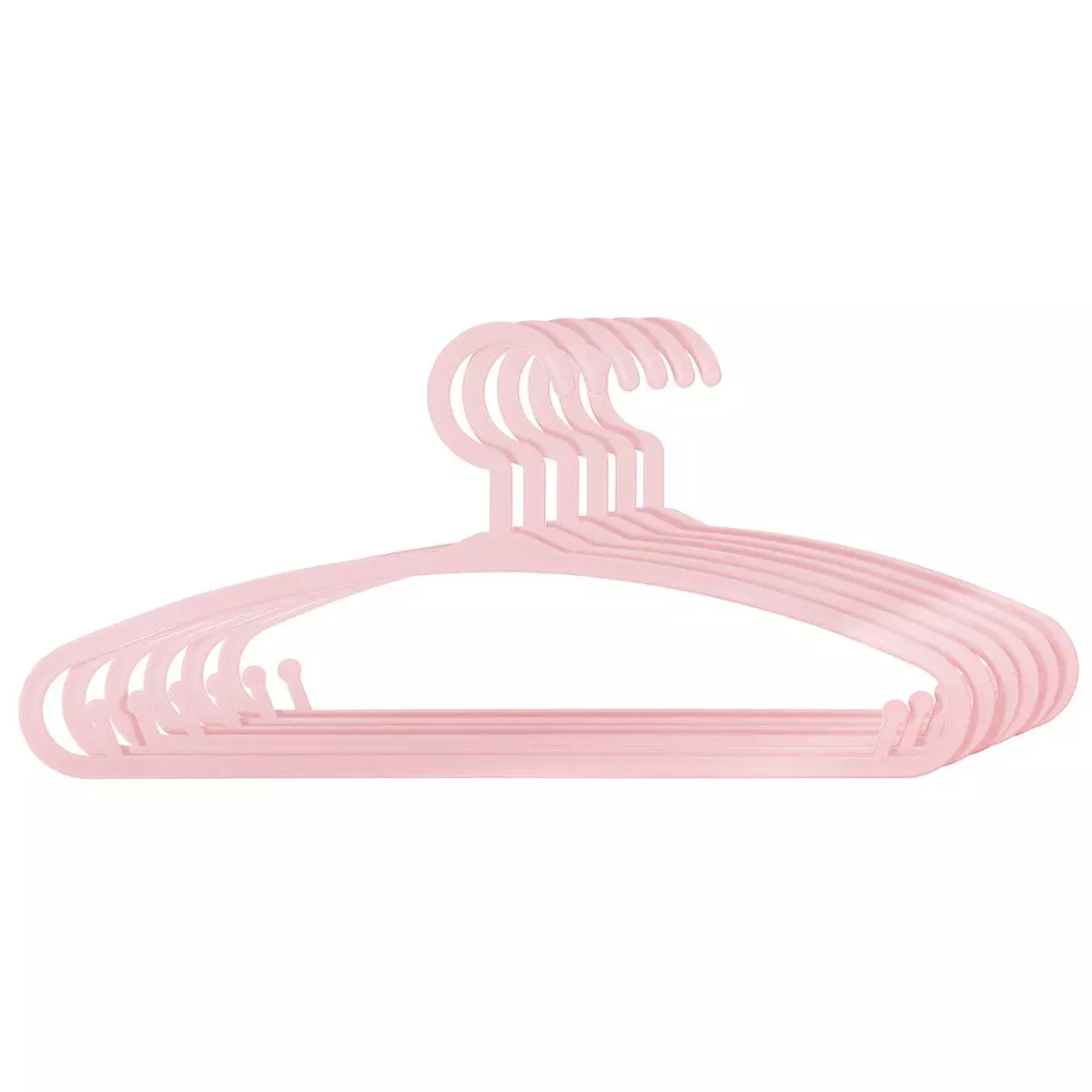 eminza Lot de 6 cintres enfant Eddy Rose