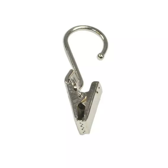 eminza Lot de 8 pinces argent
