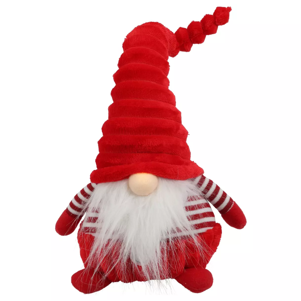 eminza Lutin de Noël (H44 cm) Noé nez lumineux