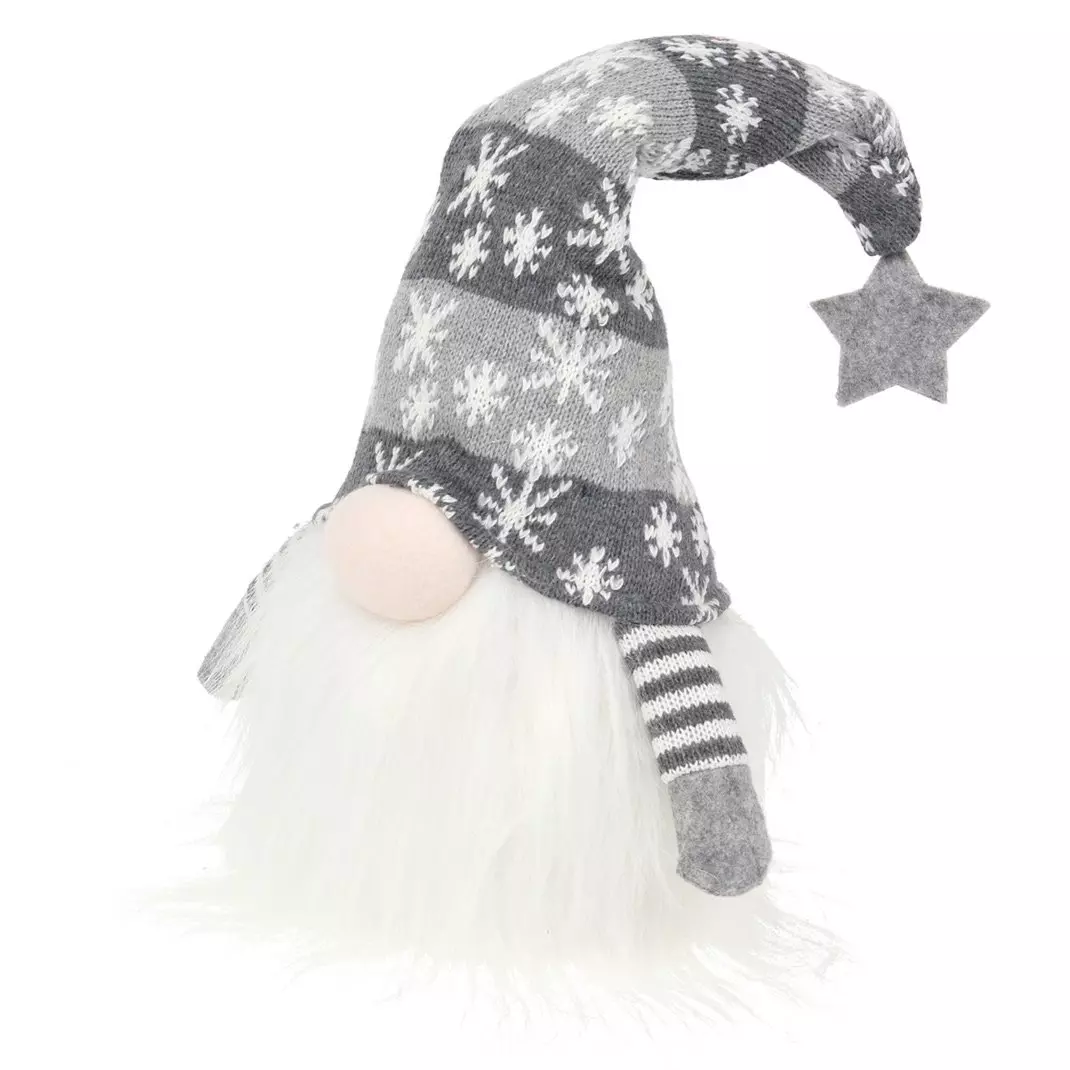 eminza Lutin de Noël (H48 cm) Swan Gris