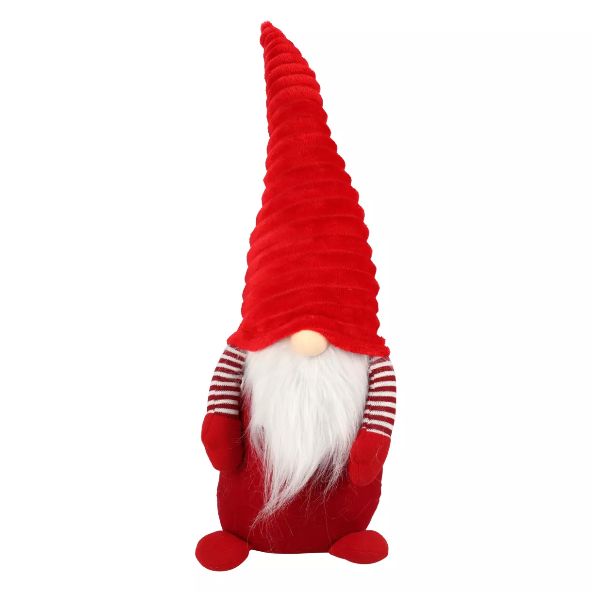 eminza Lutin de Noël (H57 cm) Clotaire nez lumineux